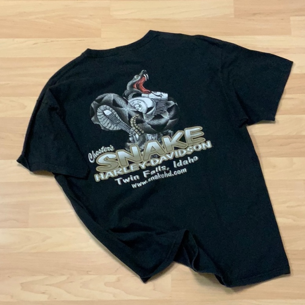 Harley Davidson Classic Snake/VTwin Logo